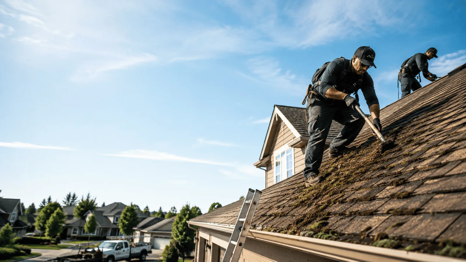 Roof Moss Removal in Scituate, RI near me